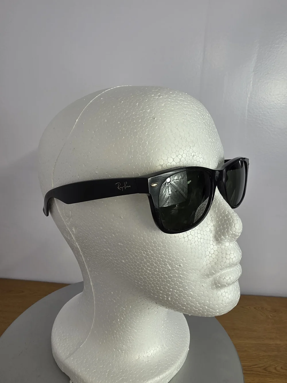 Ray-Ban Rectangle Sunglasses Black Full Rim Frames